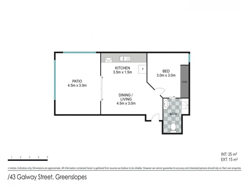 12/43 Galway Street, Greenslopes QLD 4120 Floorplan