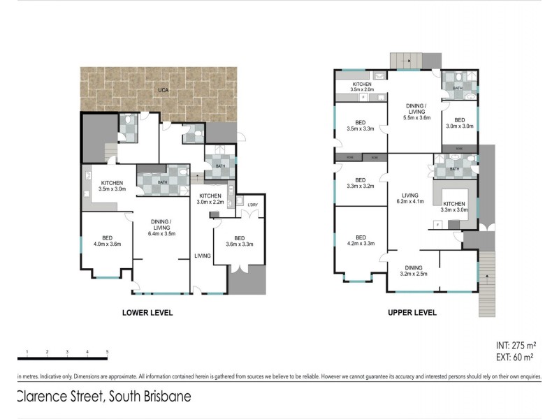 5 Clarence Street, South Brisbane QLD 4101 Floorplan