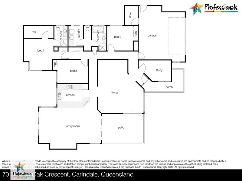 70  Golden Oak Crescent, Carindale QLD 4152 Floorplan