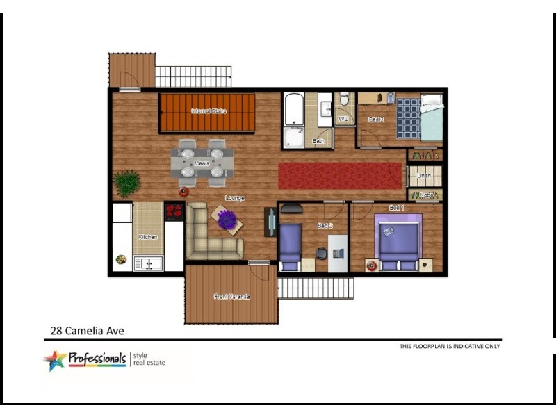 28 Camelia Avenue, Logan Central QLD 4114 Floorplan