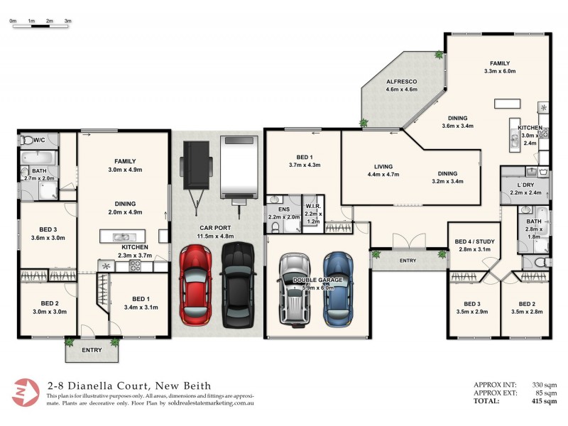 2-8 Dianella Court, New Beith QLD 4124 Floorplan