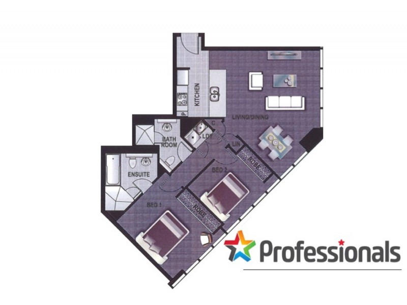 6206/43 Herschel Street, Brisbane City QLD 4000 Floorplan