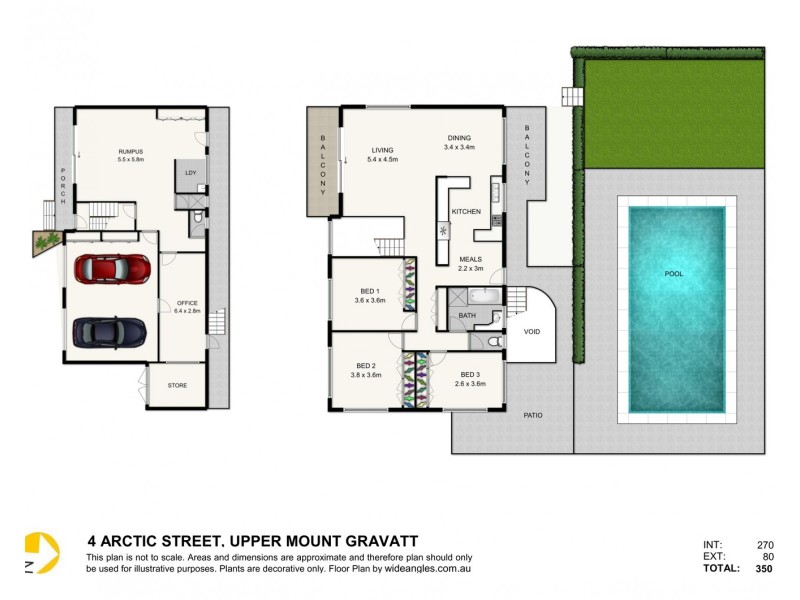 4 Arctic Street, Upper Mount Gravatt QLD 4122 Floorplan