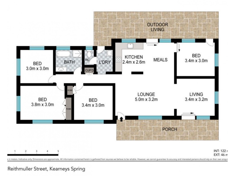 1 Riethmuller Street, Kearneys Spring QLD 4350