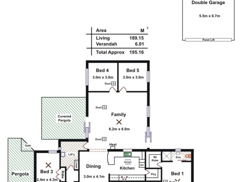 36 Fraser Drive, North Haven SA 5018 Floorplan