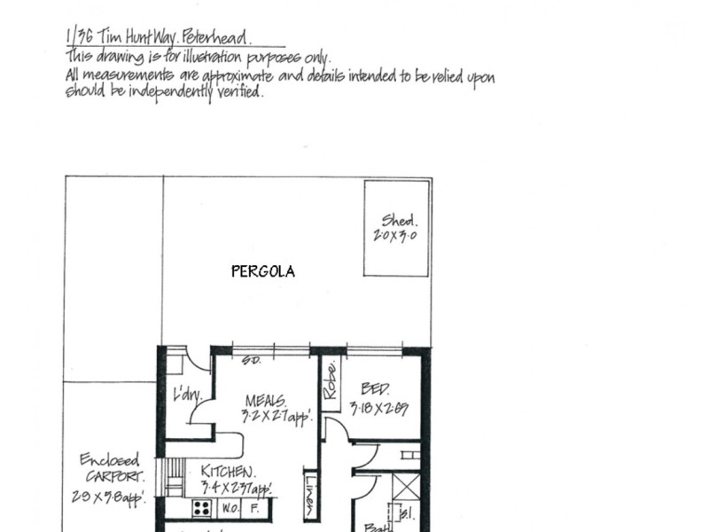 1/36 Tim Hunt Way, Peterhead SA 5016 Floorplan