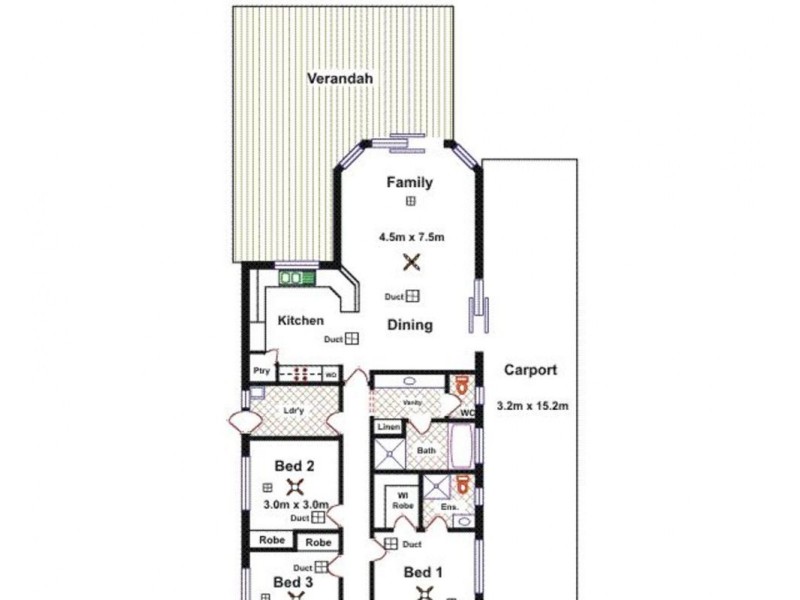 56 Buller Terrace, Alberton SA 5014 Floorplan