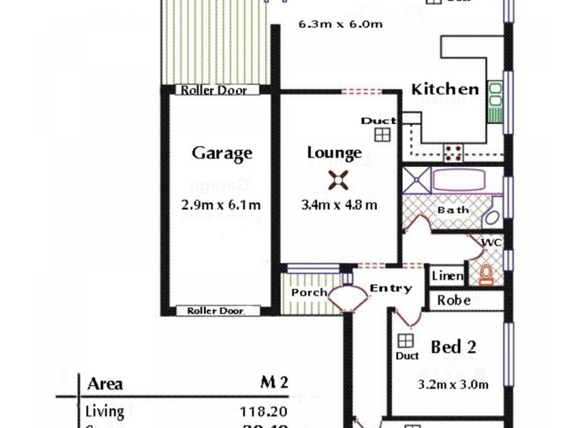 2/35 Himalaya Drive, North Haven SA 5018 Floorplan