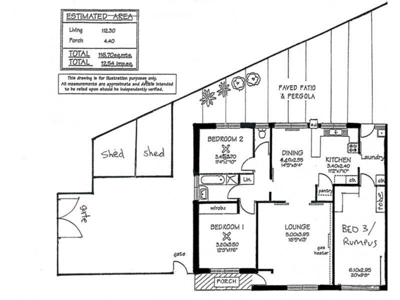 1/16 Woonda Crescent, North Haven SA 5018 Floorplan