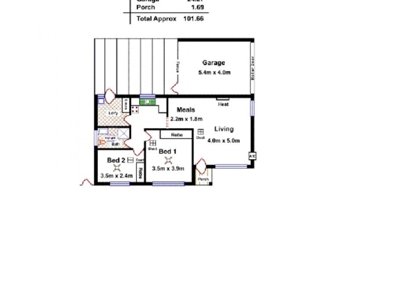 4/17 Thirza Avenue, Mitchell Park SA 5043 Floorplan