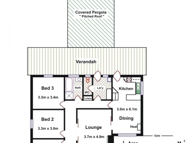85 Hargrave Street, Largs Bay SA 5016 Floorplan