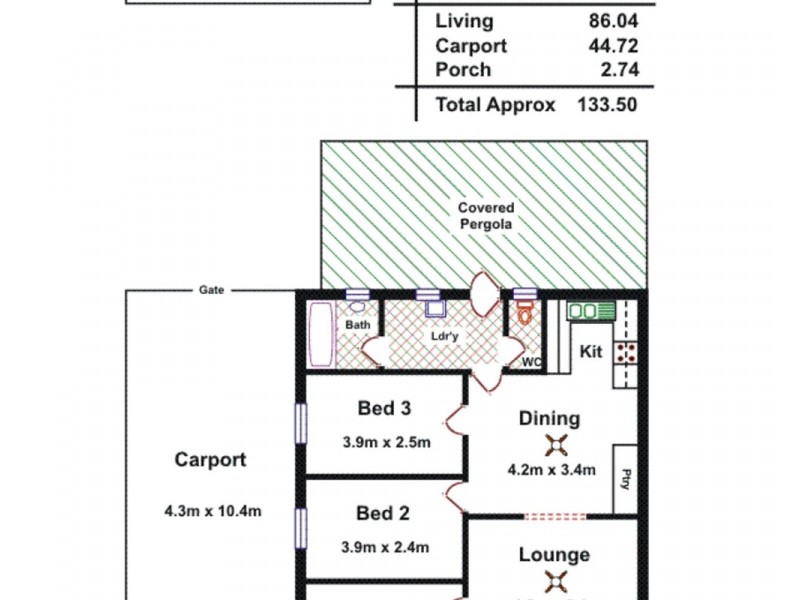 15 Northolt Road, Osborne SA 5017 Floorplan