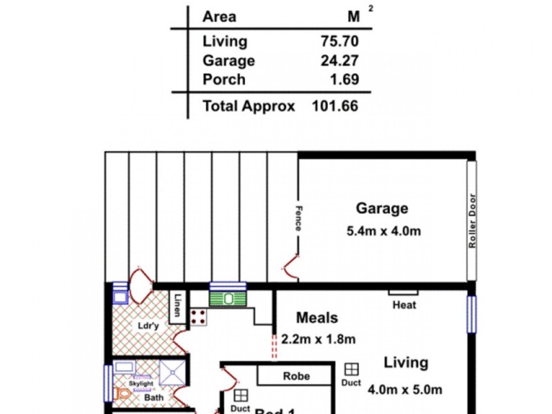 4/17 Thirza Avenue, Mitchell Park SA 5043 Floorplan