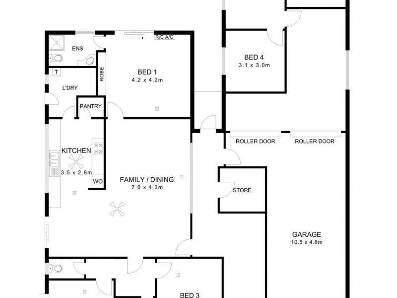 2 Princes Street, Port Adelaide SA 5015 Floorplan