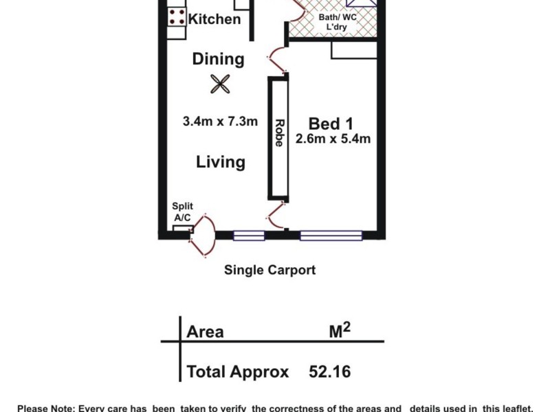 6/391-393 Anzac Highway, Camden Park SA 5038 Floorplan