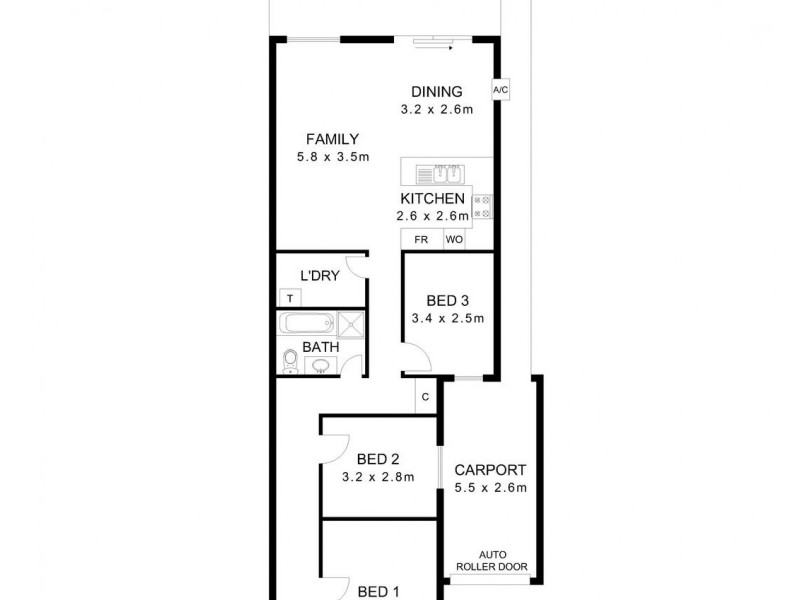 92 Langham Place, Port Adelaide SA 5015 Floorplan