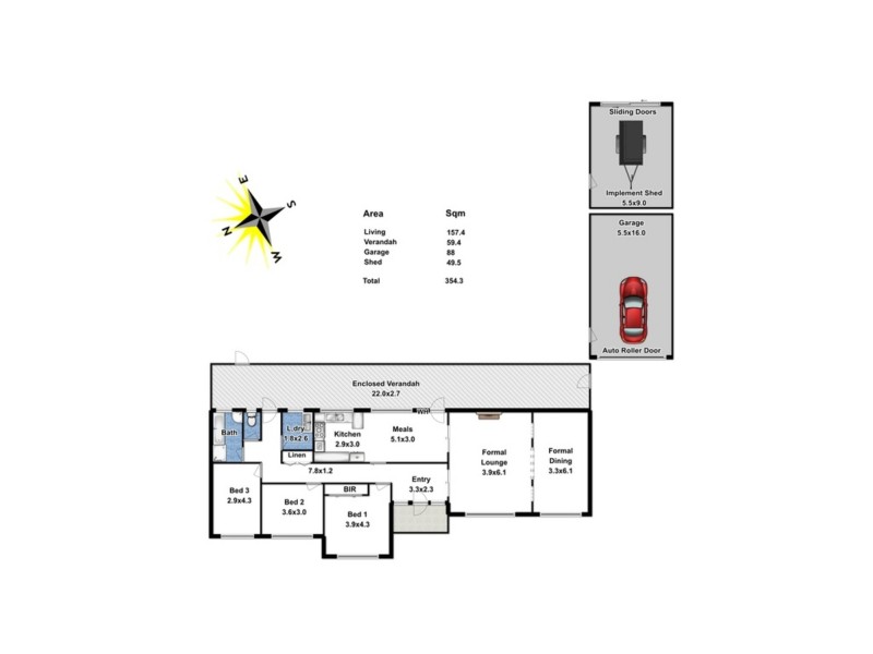 Lot 104 Stebonheath Road, Munno Para SA 5115 Floorplan
