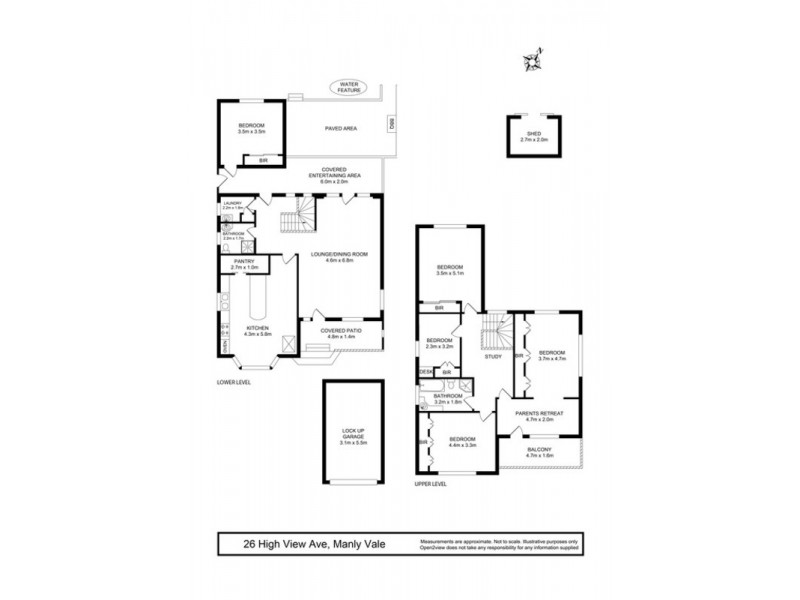 26 Highview Avenue, Manly Vale NSW 2093 Floorplan