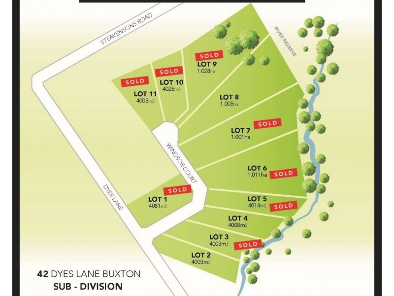 Lot Lots, 1-11 Windsor Court, Buxton VIC 3711