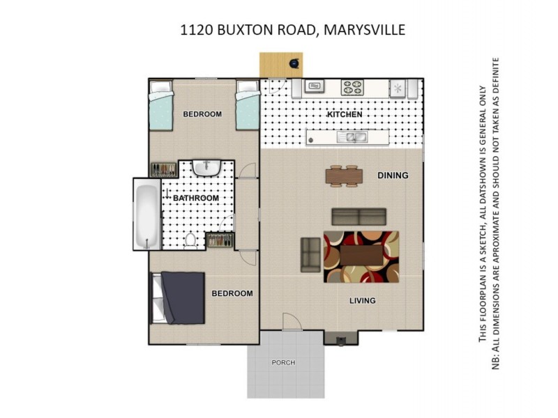 1120 Buxton-Marysville Road, Marysville VIC 3779 Floorplan
