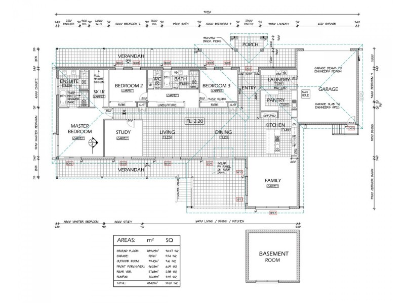 11 Buxton Rise, Buxton VIC 3711 Floorplan