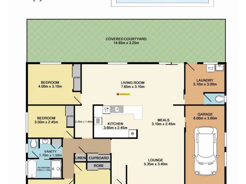 24 Fiona Crescent, Lake Cathie NSW 2445 Floorplan