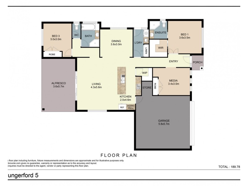 5 Hungerford Place, Bonny Hills NSW 2445 Floorplan