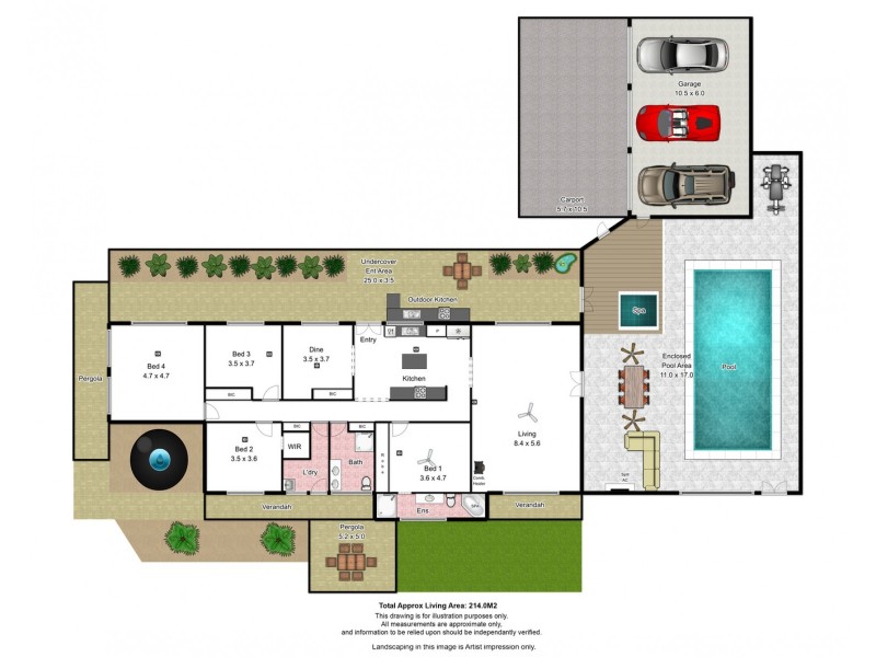 112 Adelaide Place, Currency Creek SA 5214 Floorplan