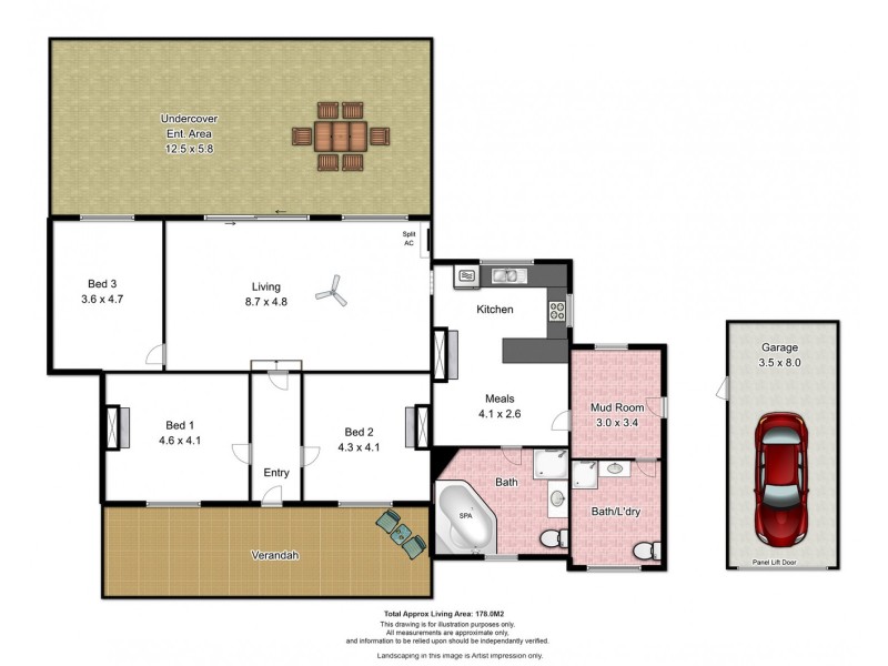 418 Plains Road, Sellicks Hill SA 5174 Floorplan