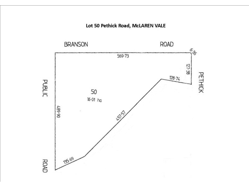 Lot 50 Pethick  Road, Mclaren Vale SA 5171