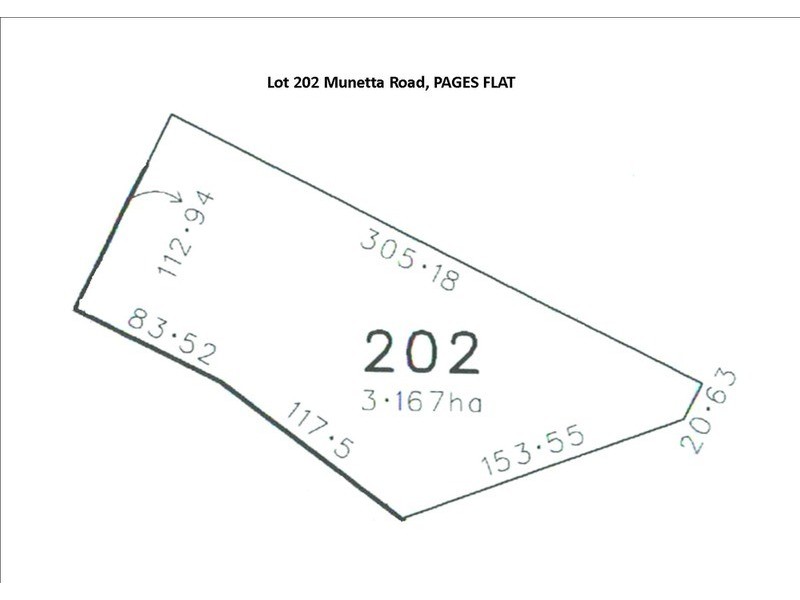 Lot 202 Munetta  Road, Pages Flat SA 5172