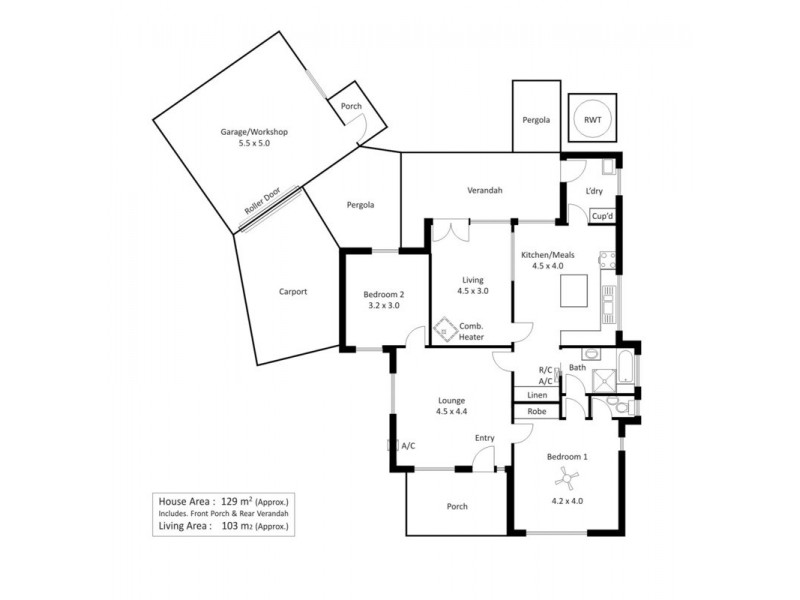 14 Humphry Road, Aldinga Beach SA 5173 Floorplan