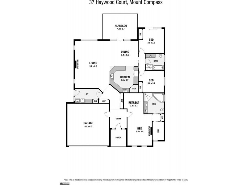 37 Haywood Court, Mount Compass SA 5210 Floorplan