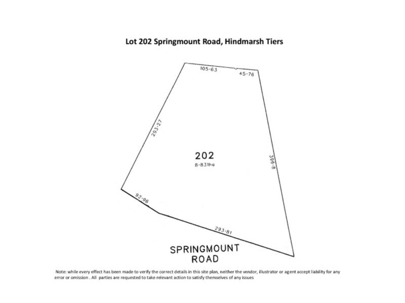 Lot 202 Springmount Road, Myponga SA 5202