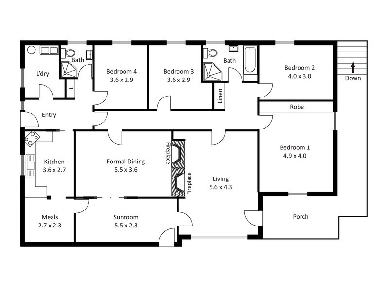 2571 Bull Creek Road, Tooperang SA 5255 Floorplan