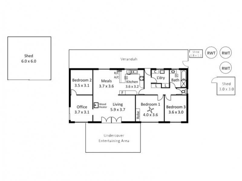 27 St Matthews  Street, Willunga SA 5172 Floorplan
