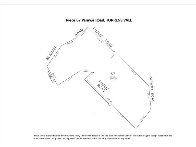 Piece 67 Parawa Road, Torrens Vale SA 5203