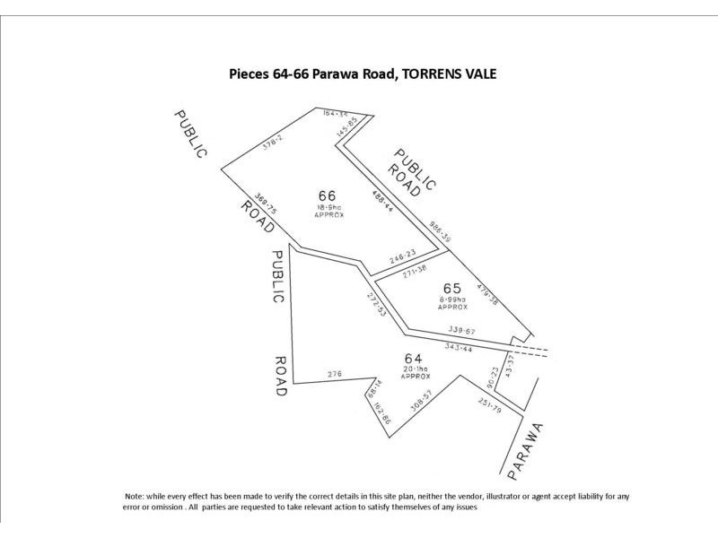 Pieces 64-66 Parawa Road, Torrens Vale SA 5203