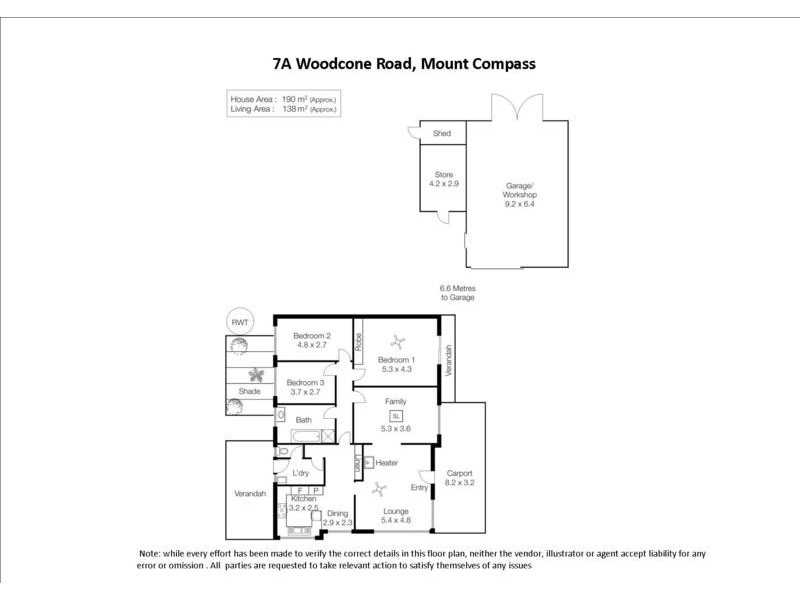 7A Woodcone  Road, Mount Compass SA 5210 Floorplan
