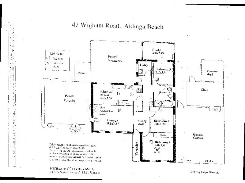42 Wigham Road, Aldinga Beach SA 5173 Floorplan