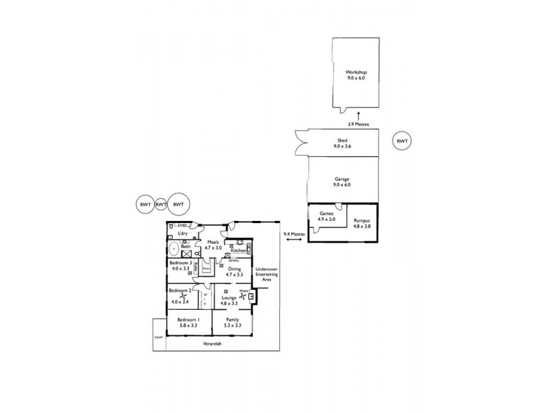1009 Hindmarsh  Tiers Road, Hindmarsh Tiers SA 5202 Floorplan