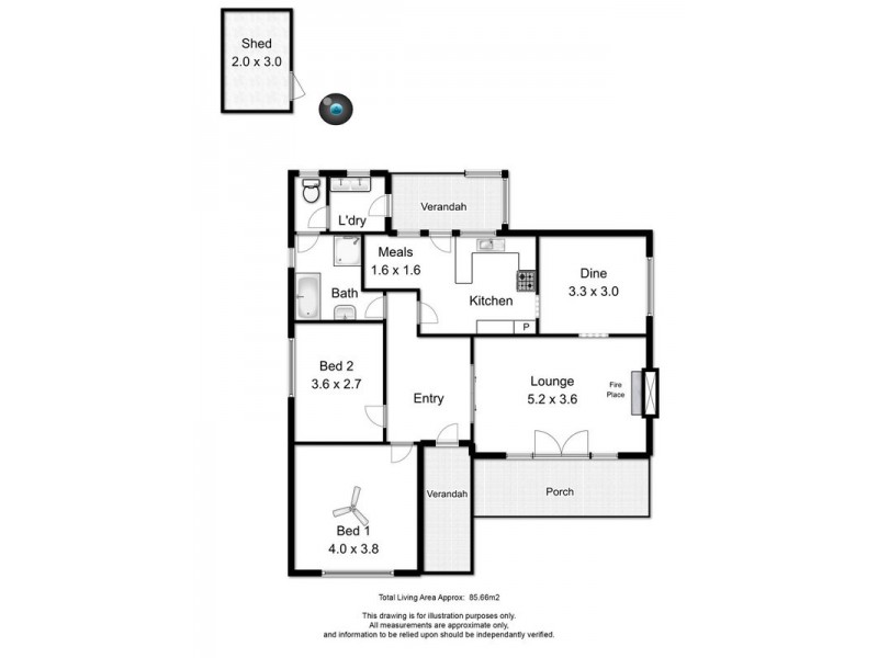 11 Main Road, Willunga SA 5172 Floorplan
