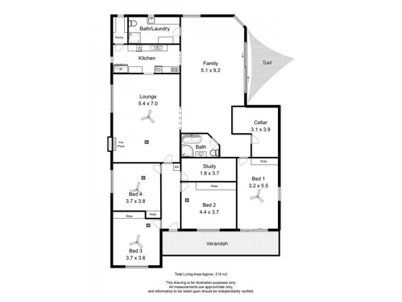 401 Blewitt Springs Road, Blewitt Springs SA 5171 Floorplan