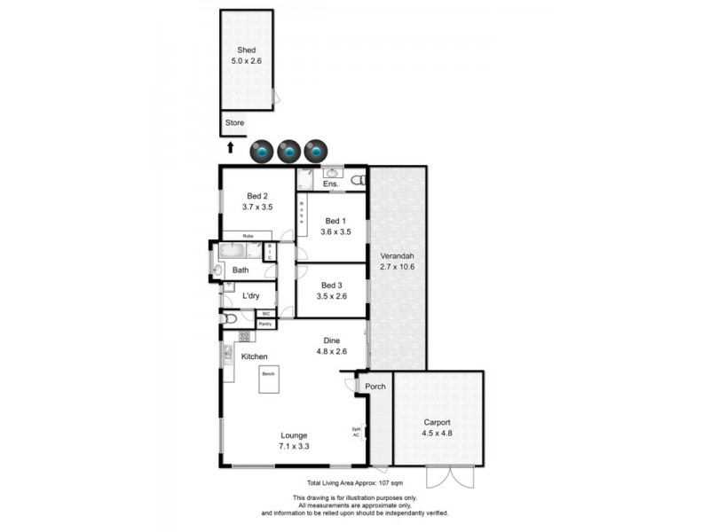 36 St Peters Terrace, Willunga SA 5172 Floorplan