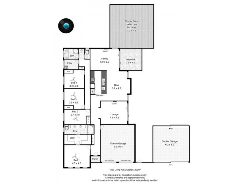 4 Silver Cloud Grove, Sellicks Beach SA 5174 Floorplan
