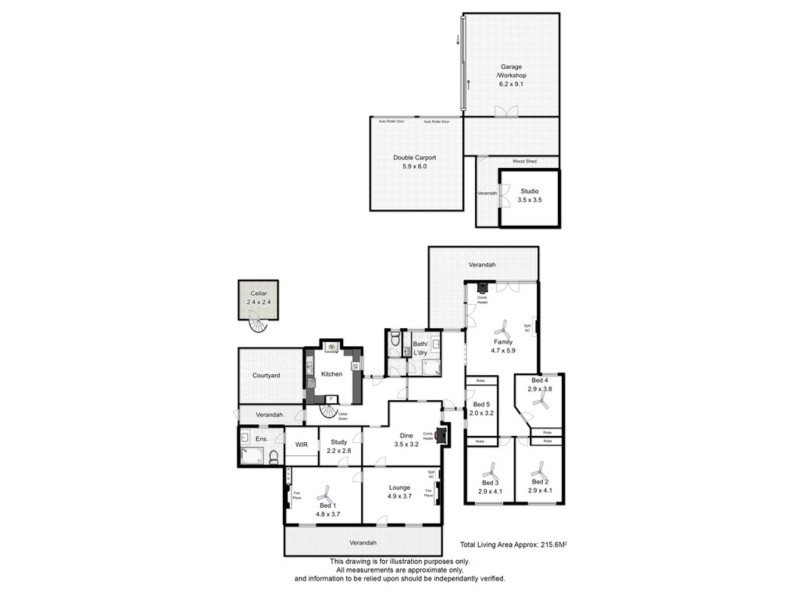 13 St Peters Terrace, Willunga SA 5172 Floorplan