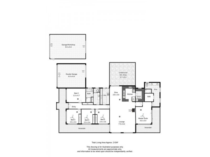 142 Wattle Flat Road, Carrickalinga SA 5204 Floorplan