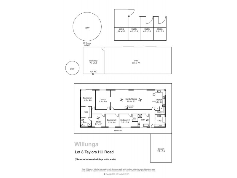 181 Taylors Hill Road, Willunga SA 5172 Floorplan