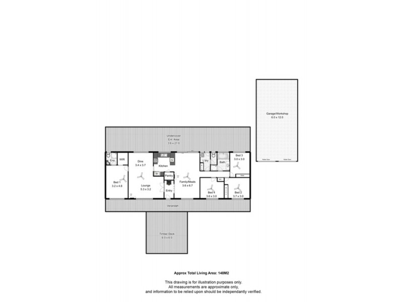 136 Through Road, Mount Compass SA 5210 Floorplan