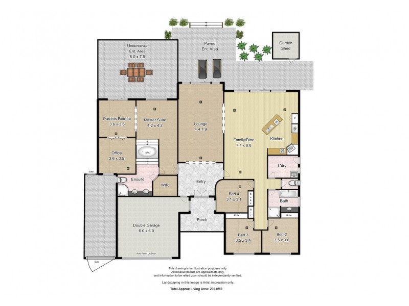 38 George Francis Drive, Mount Compass SA 5210 Floorplan